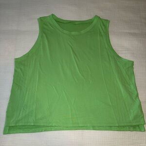Lululemon Train to Be Tank Size 10 - Scream Green